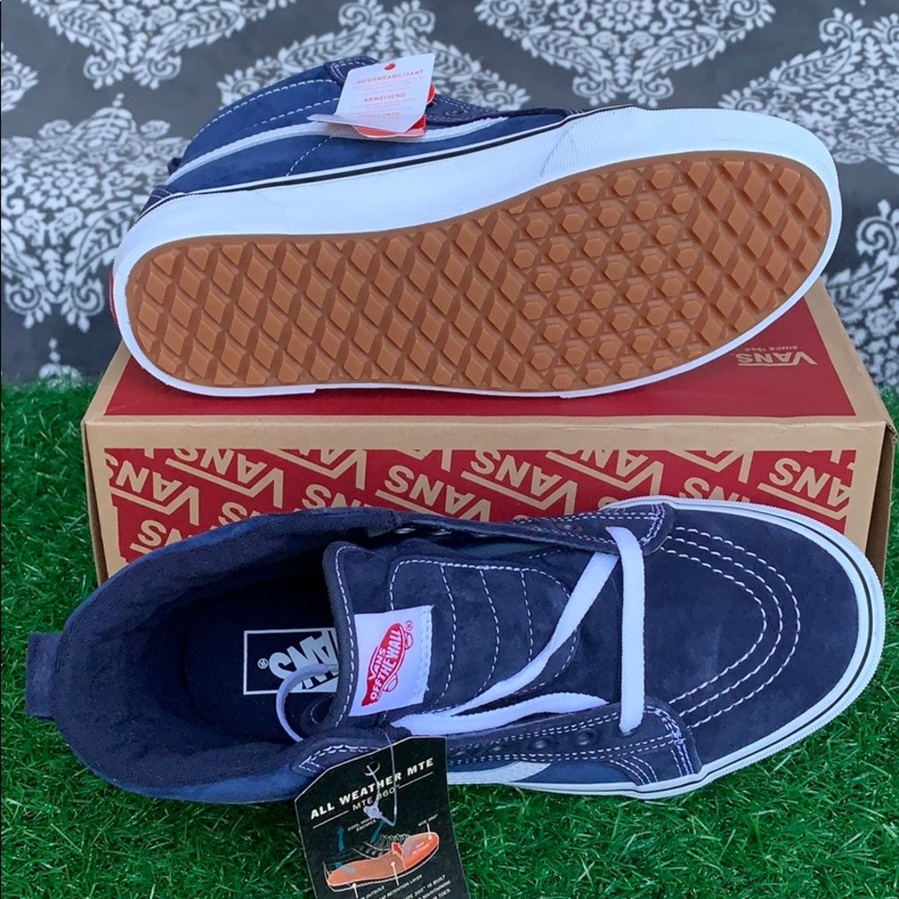 VANS SK8-Hi Mte Navy/True White WMNS - Picture 8 of 16